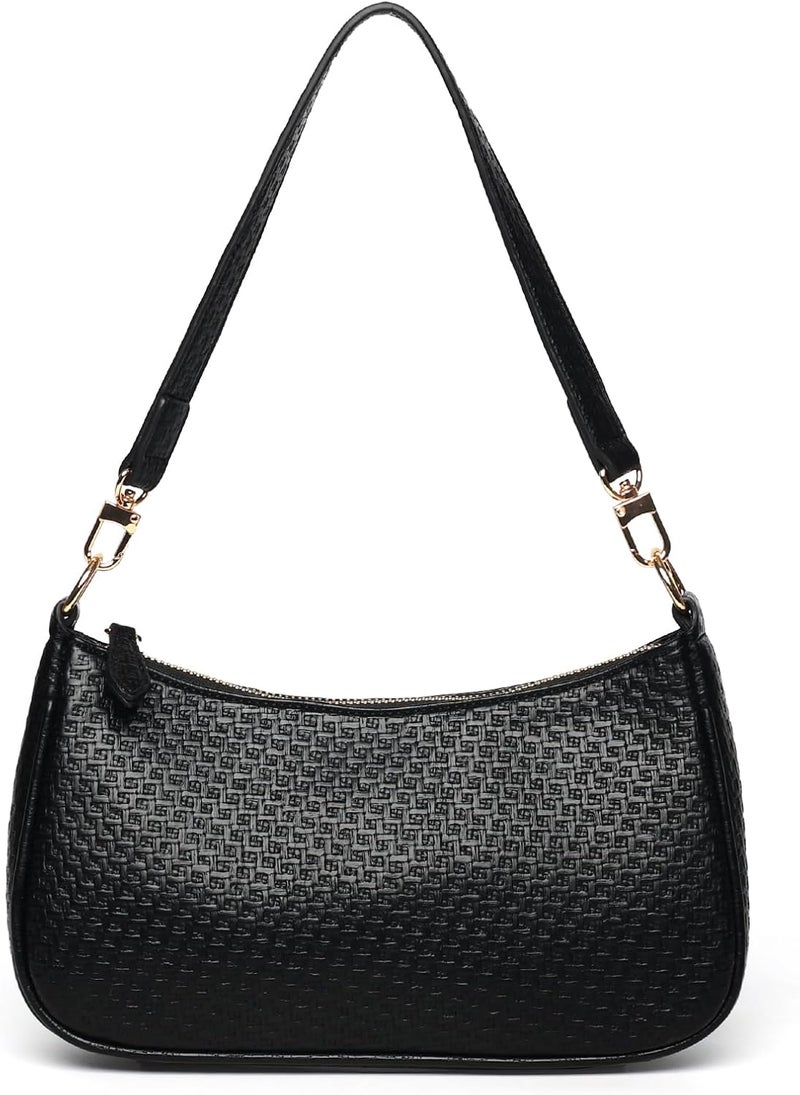 VODIU Clutch Tote Handbags with 2 Removable Straps and Zipper Closure Crossbody Bags Shoulder Purse Handbag for Women - Image 2